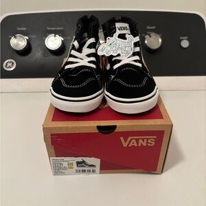 Vans toddler Black and White High-Tops